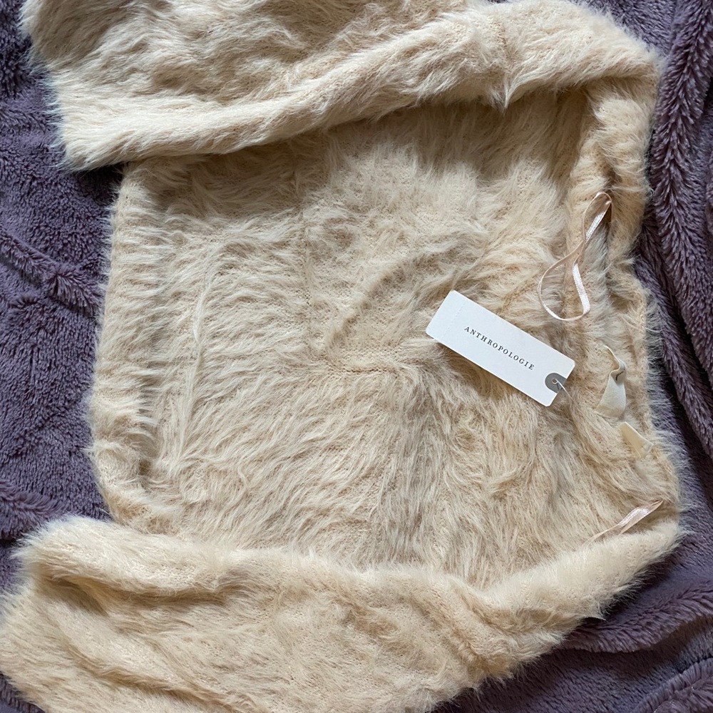 Light blush shrug from Anthropologie